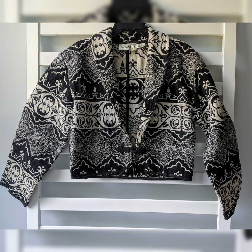 Flashback Vintage Cropped Jacket - Small